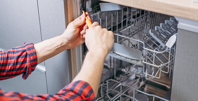 repairing an appliance in Tacoma, WA